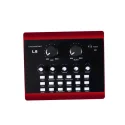 Live Accessories V8 L8 Sound Card Audio Interface USB Recording Set Compatible With Mobile Phone And Computer